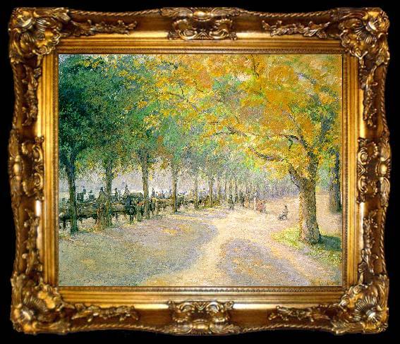 framed  Camille Pissaro Hyde Park, London, ta009-2